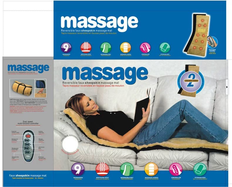 Soft far massage blankets