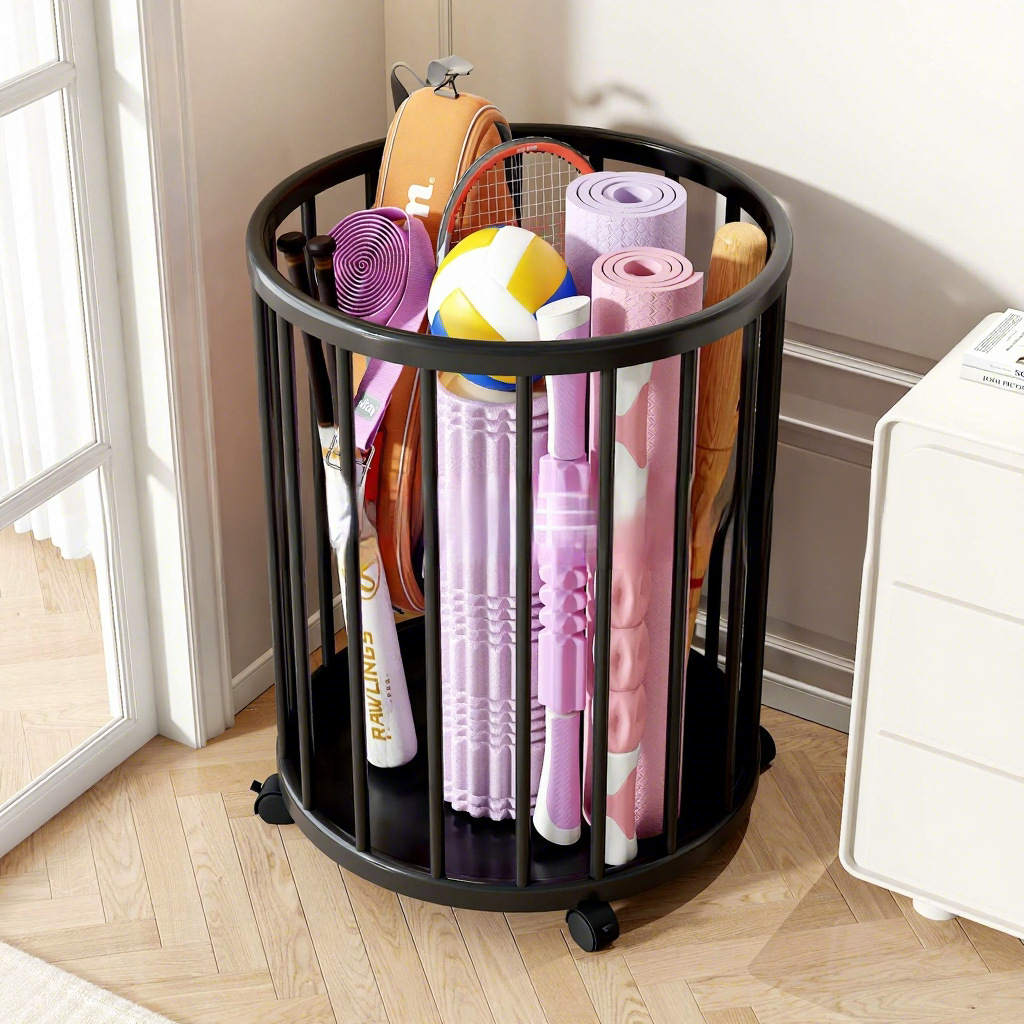 New design multifunctional dirty clothes storage basket with metal frames