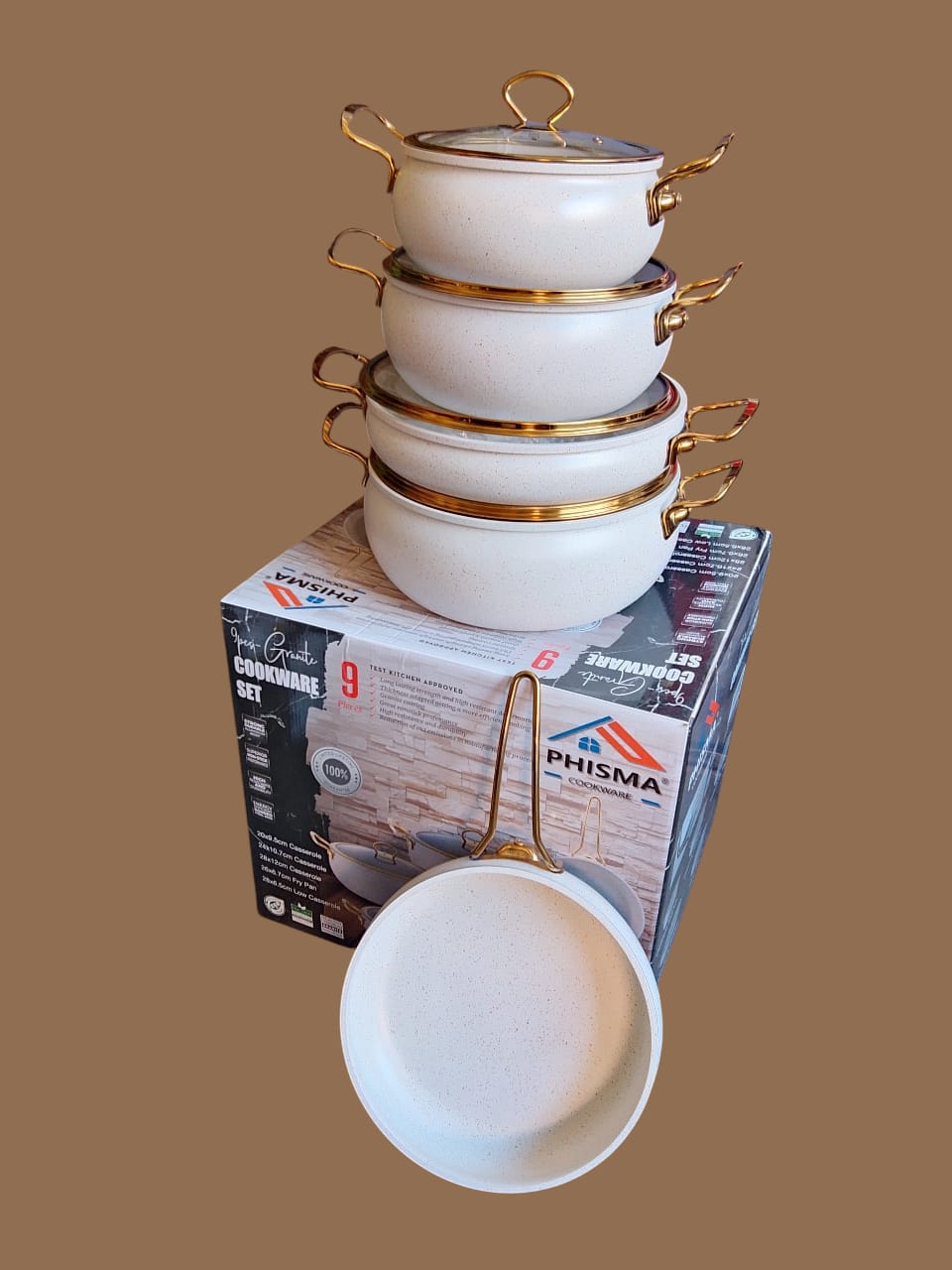 Phisma cookware colour white now available