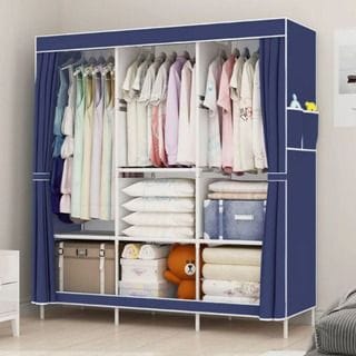 Storage wardrobe Navy blue