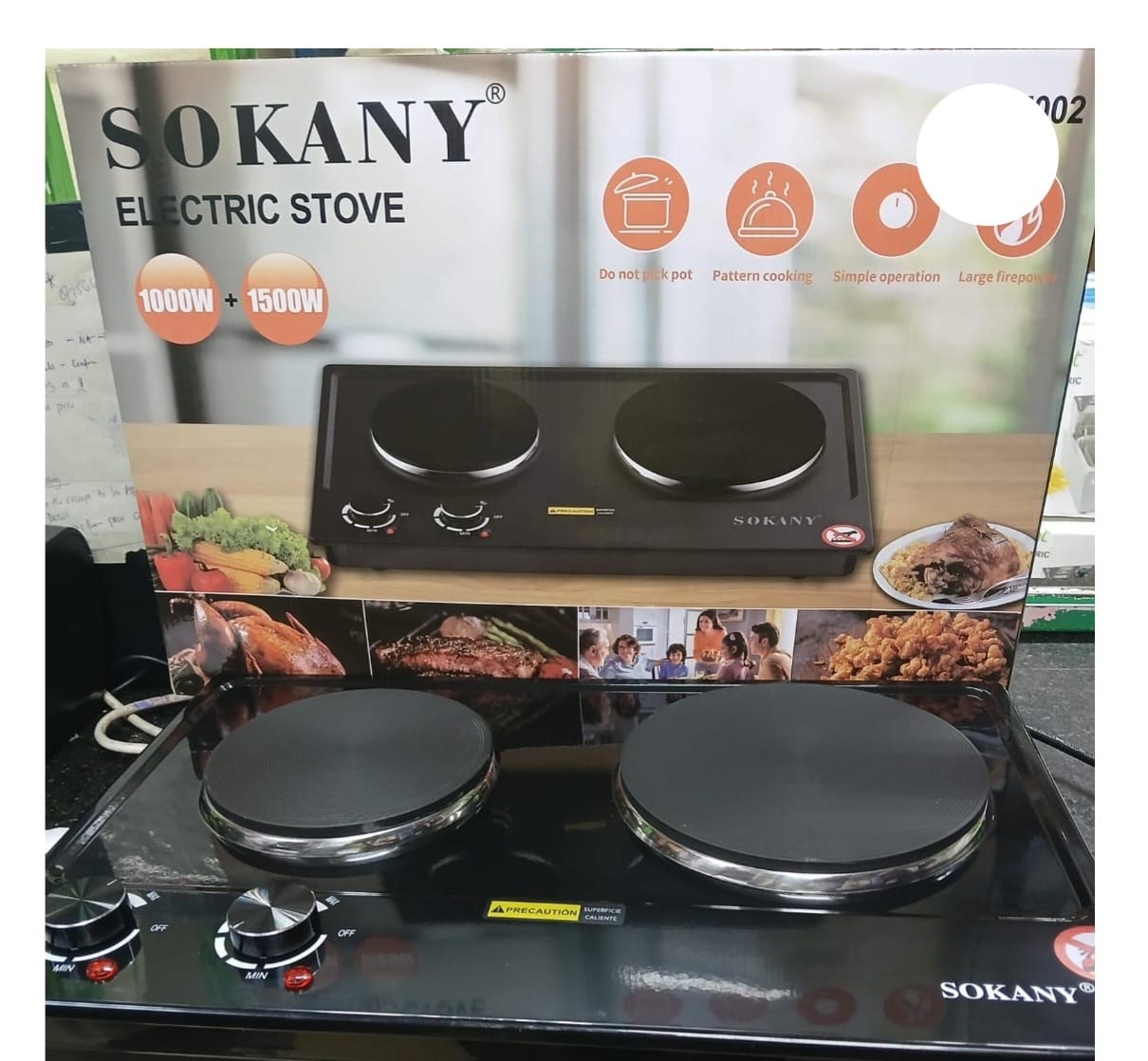Sokany double stove restocked 