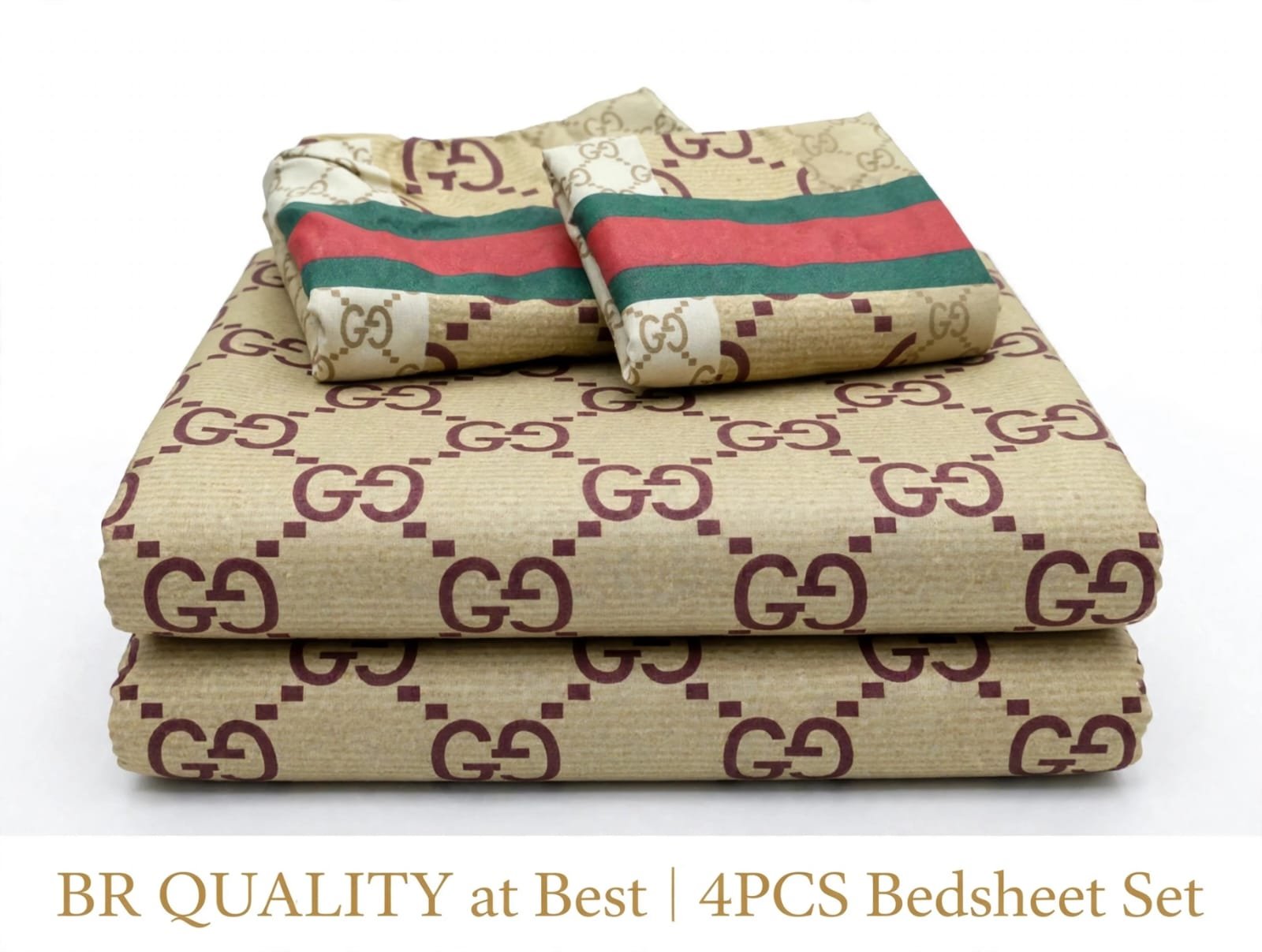 4 pc bedsheet  ◼️2 pcs bedsheet  ◼️2 pillow *cases  ◼️ *6×7*