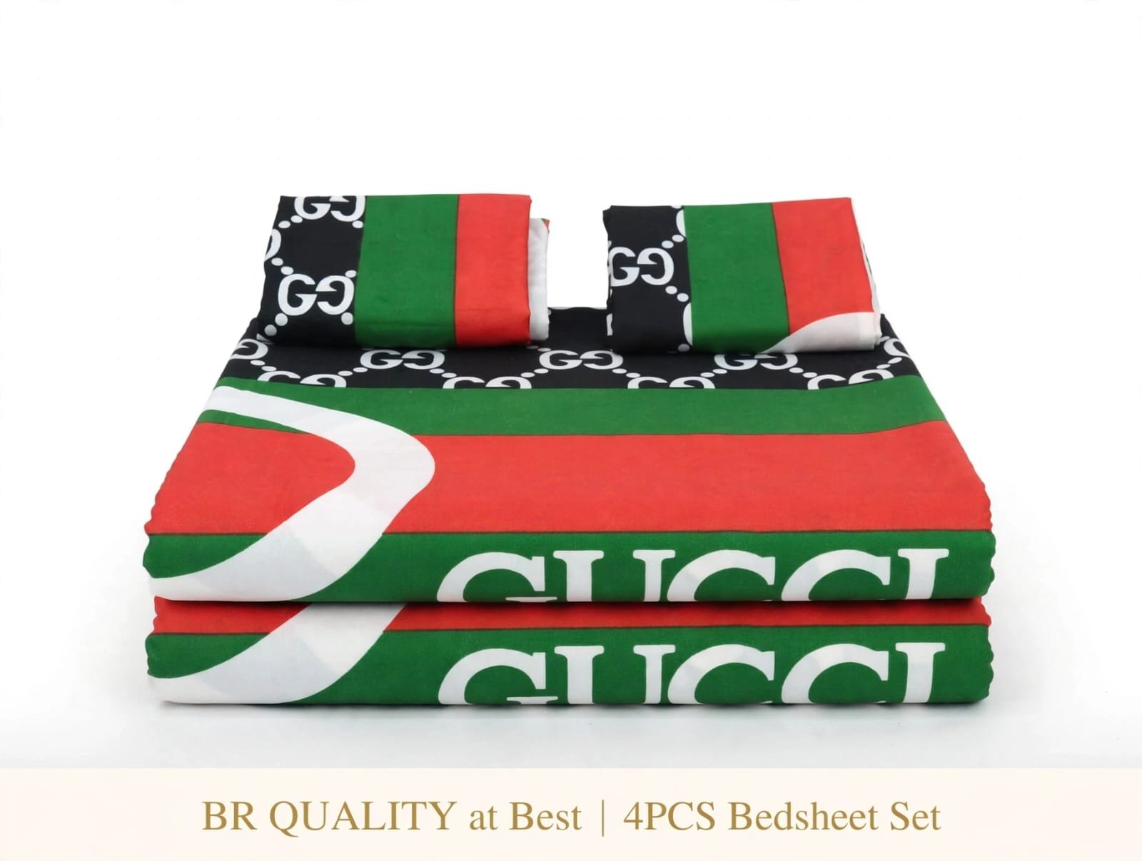 4 pc bedsheet  ◼️2 pcs bedsheet  ◼️2 pillow *cases  ◼️ *6×7*