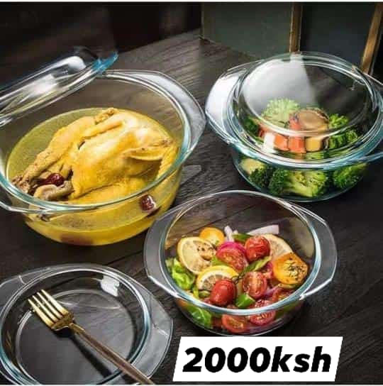 3px glass baking trays